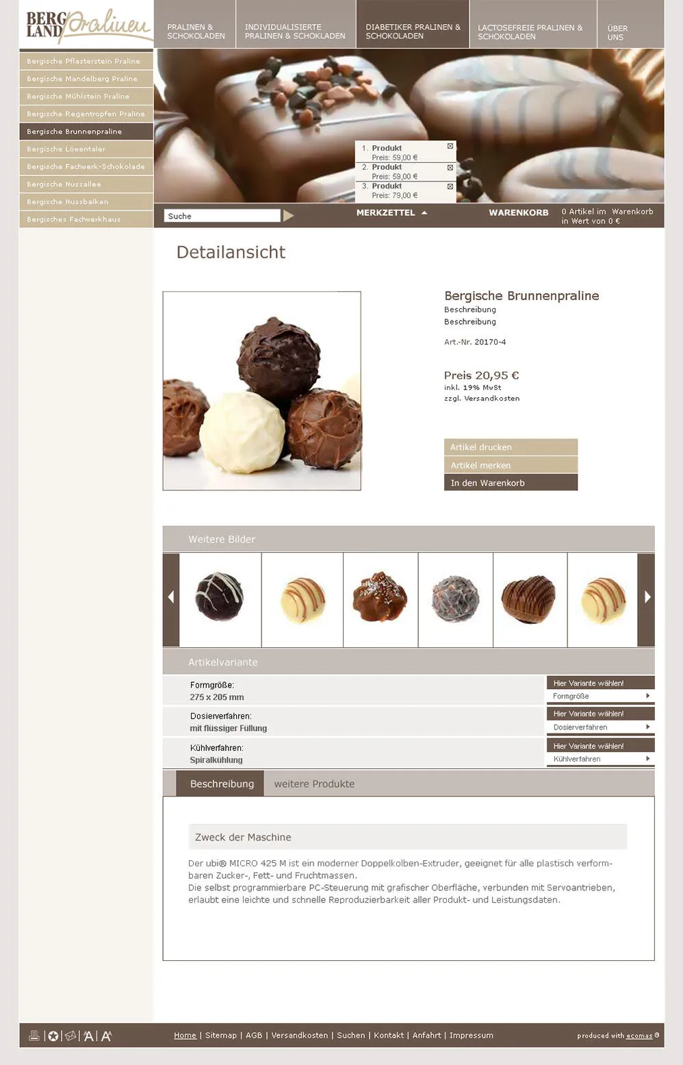 bergland-pralinen GmbH