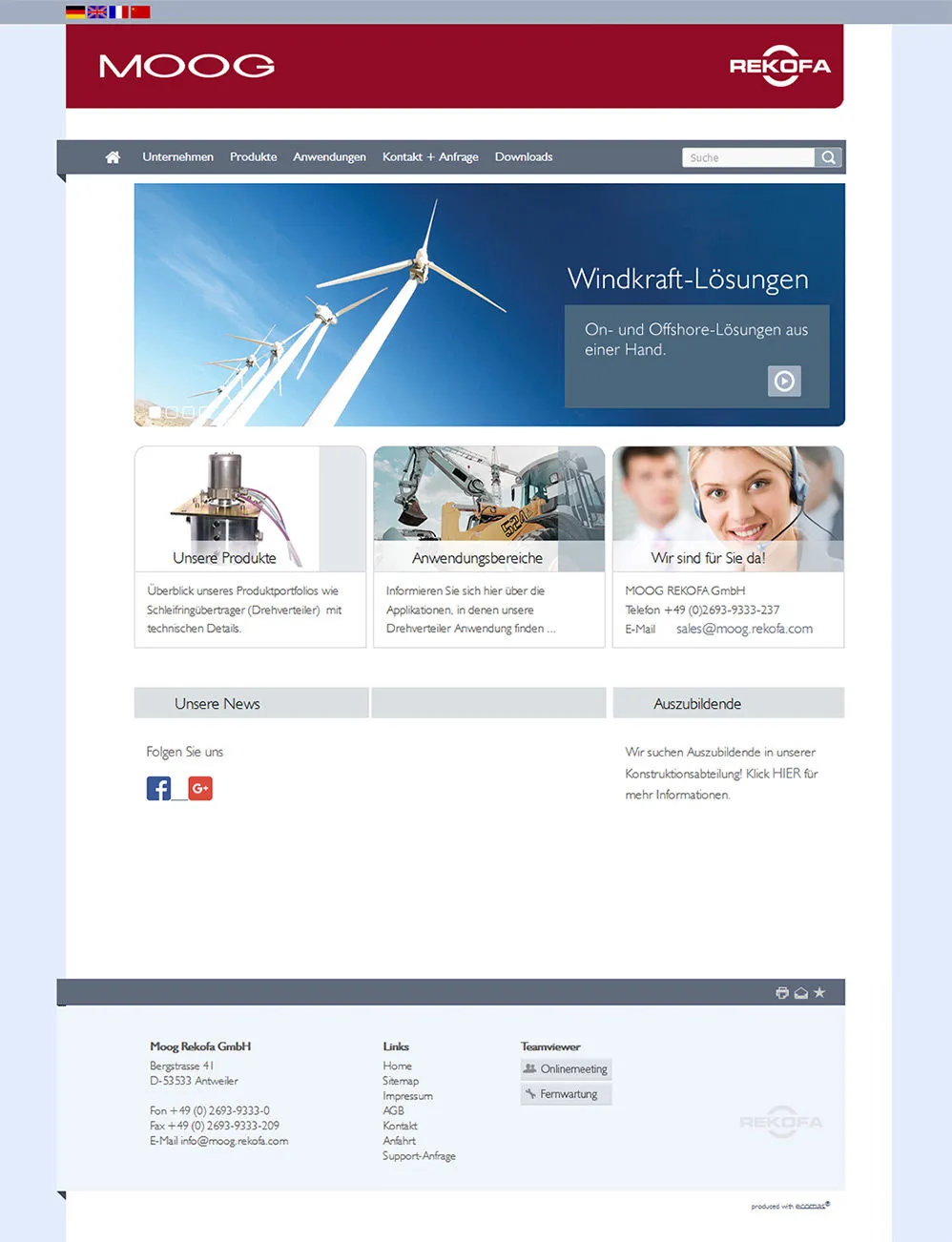 Moog Rekofa GmbH, Antweiler