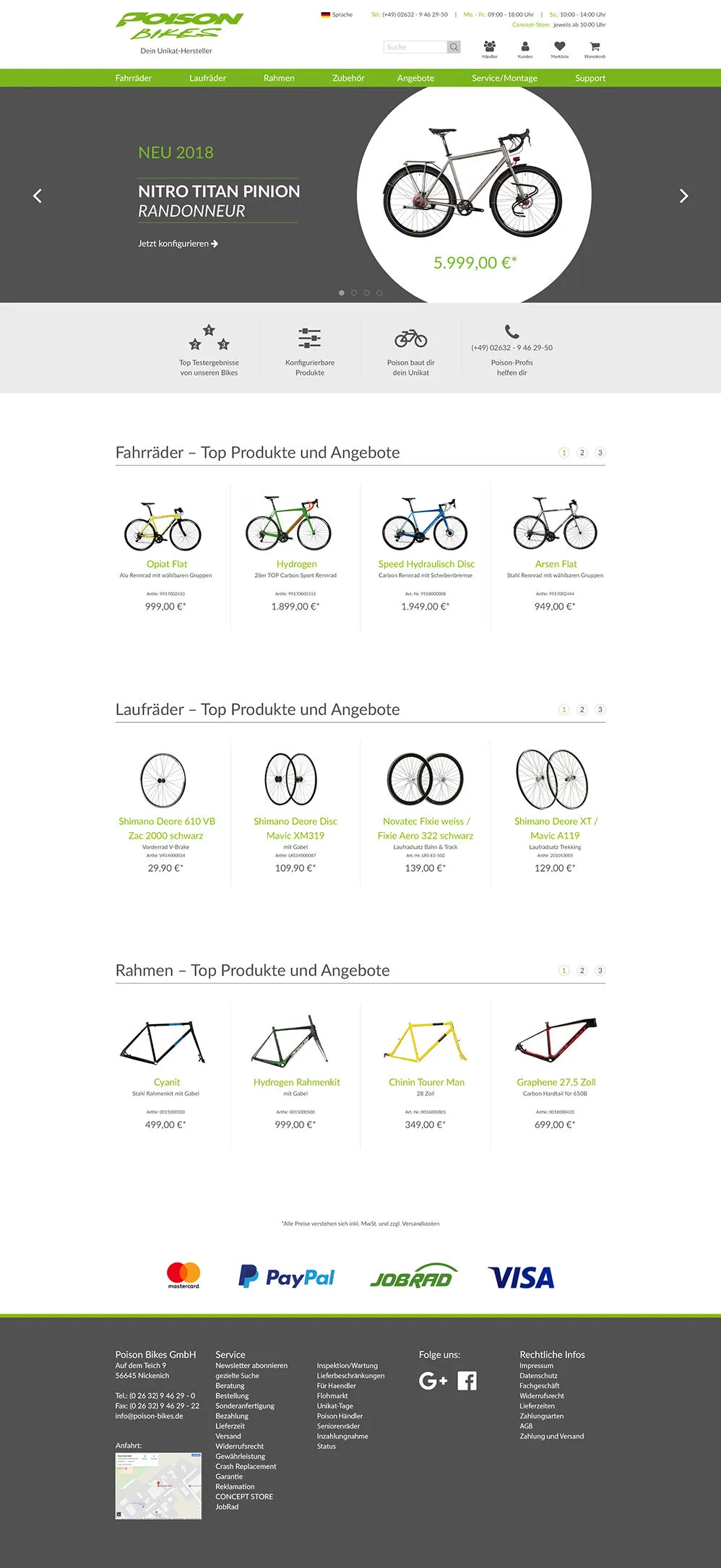 Poison Bikes GmbH, Nickenich