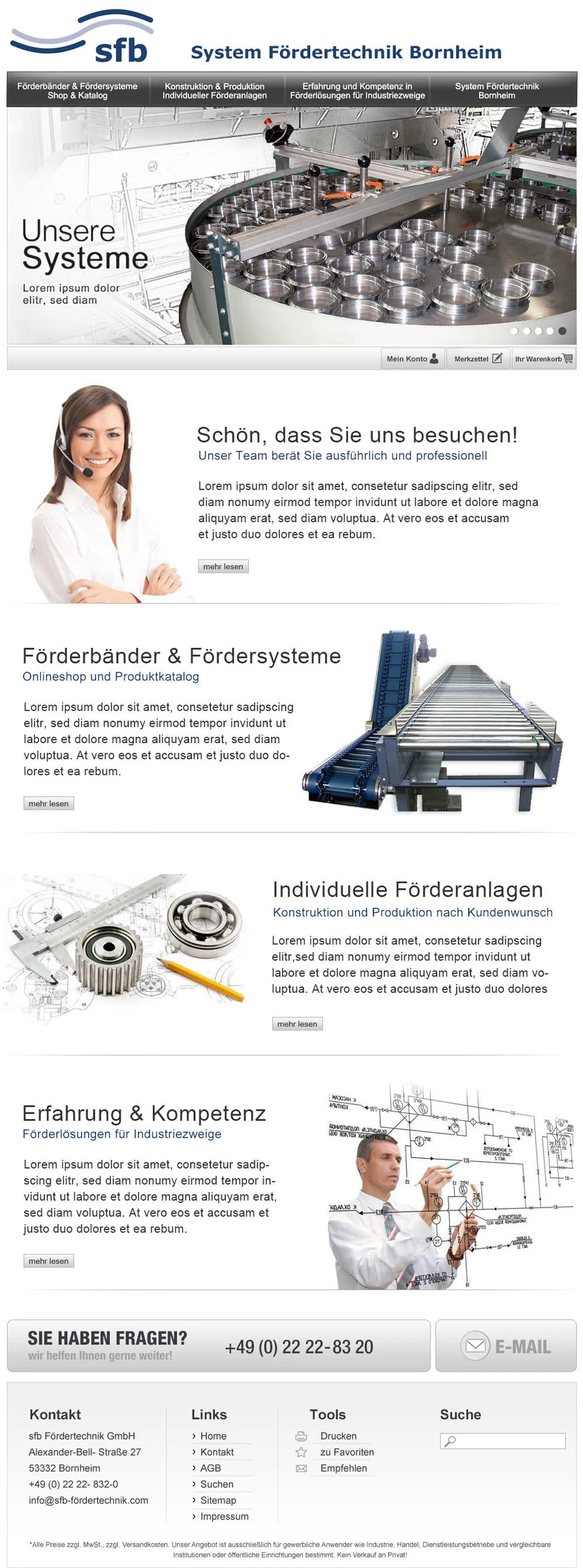 sfb System Fördertechnik Bornheim