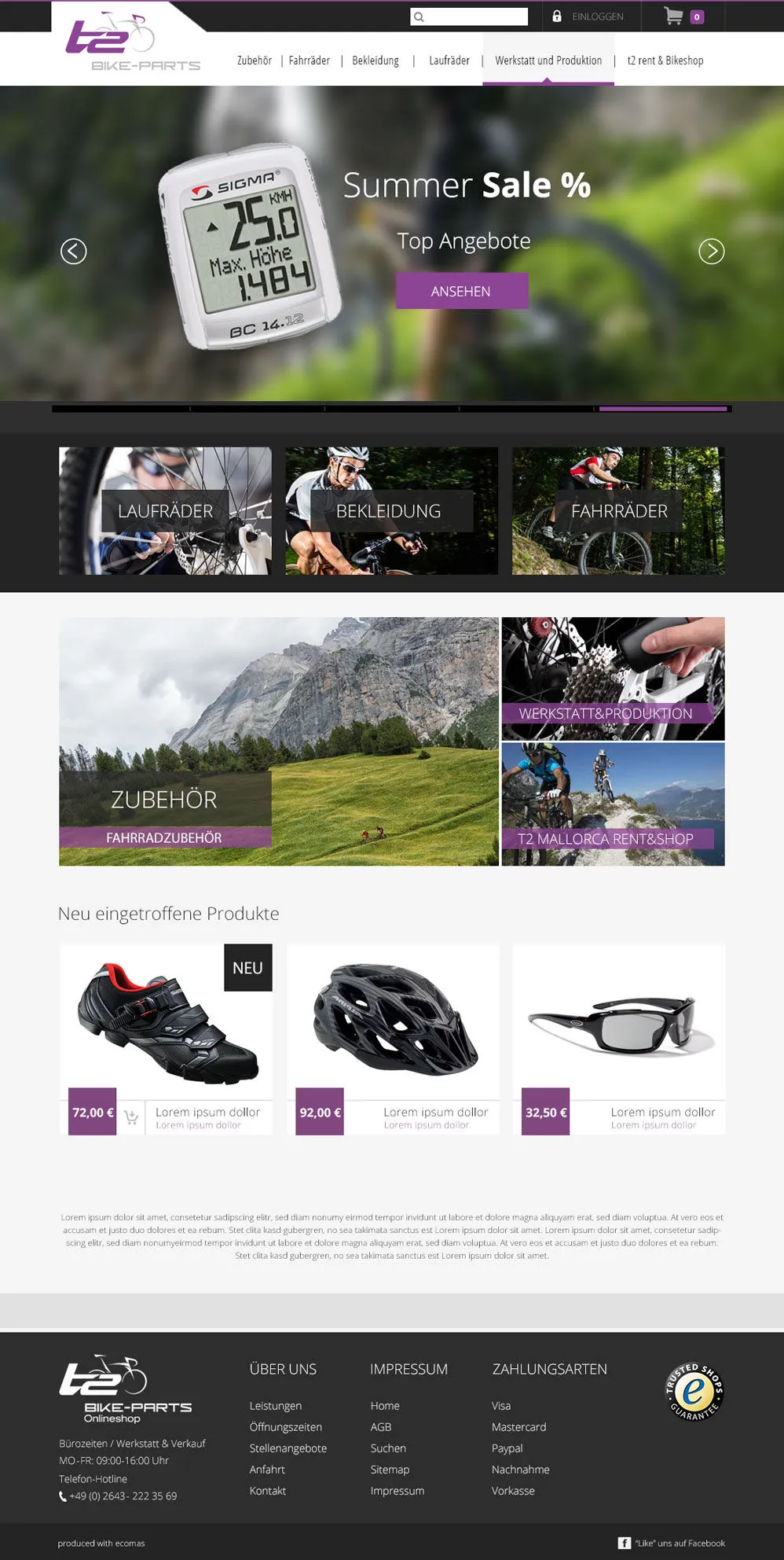 T2 Bike-Parts, Dernau