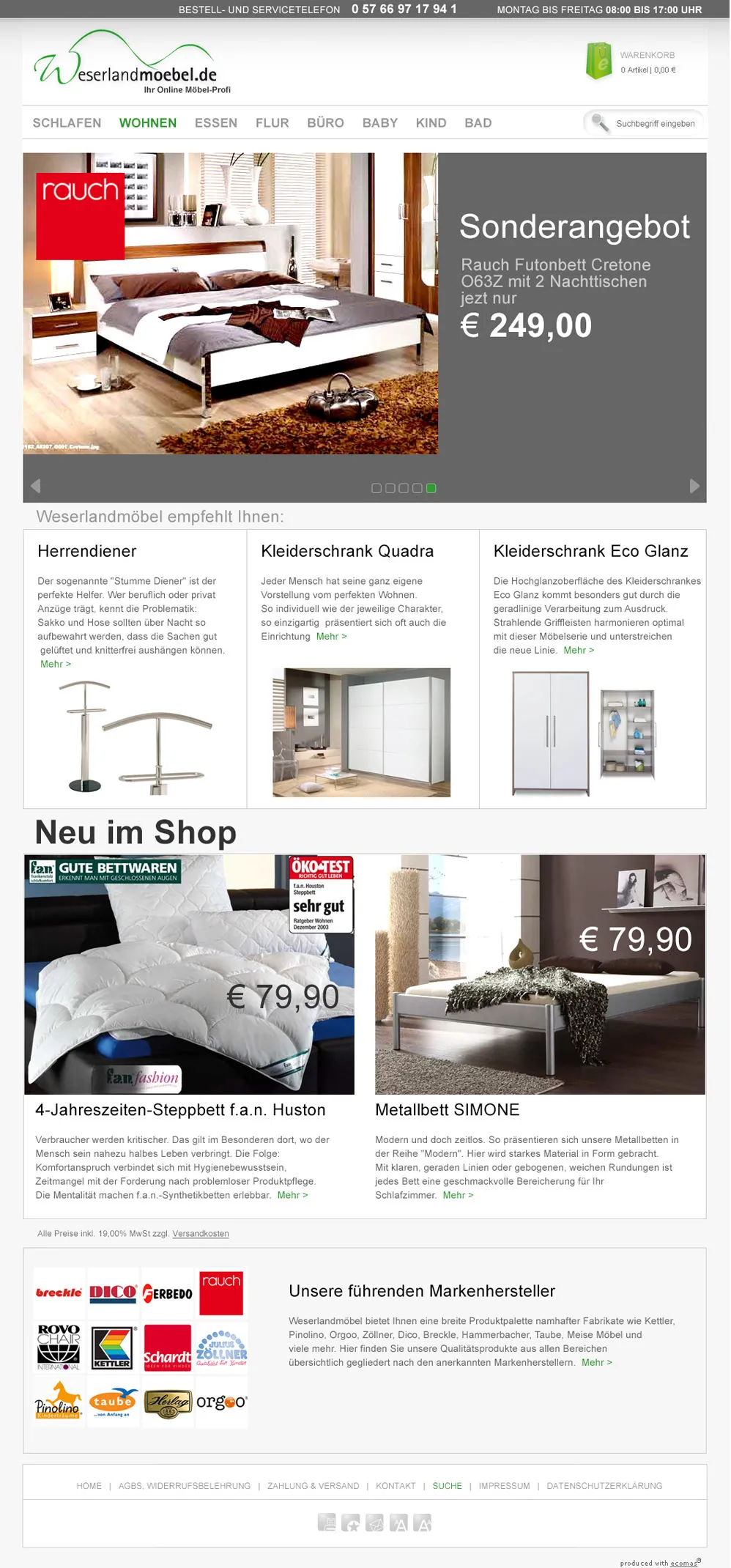 Weserlandmöbel e.k, Rehburg-Loccum